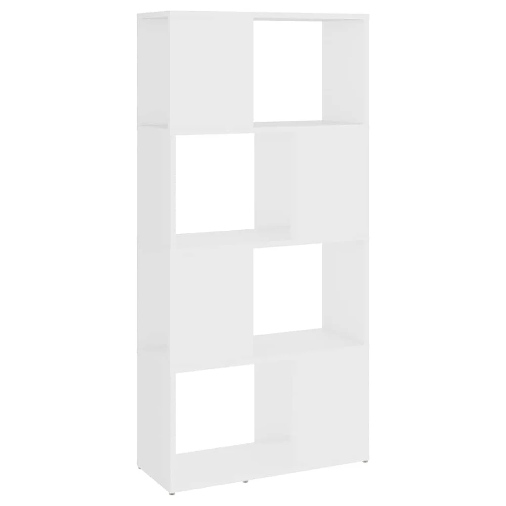 vidaXL Bokhylle/romdeler hvit 60x24x124,5 cm konstruert tre v:4314582 vidaXL Bokhylle/romdeler hvit 60x24x124,5 cm konstruert tre v:4314582
