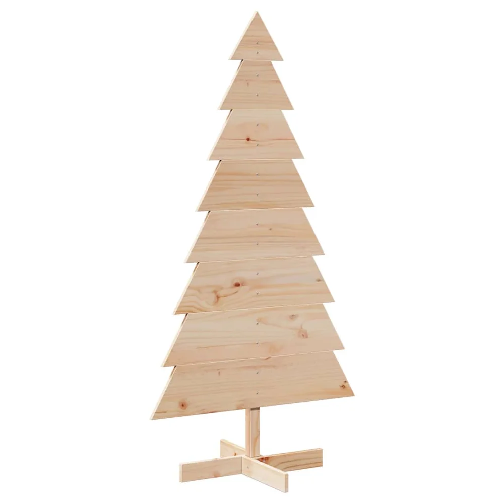 vidaXL Juletre av tre til pynt 150 cm heltre furu v:6152340 vidaXL Juletre av tre til pynt 150 cm heltre furu v:6152340
