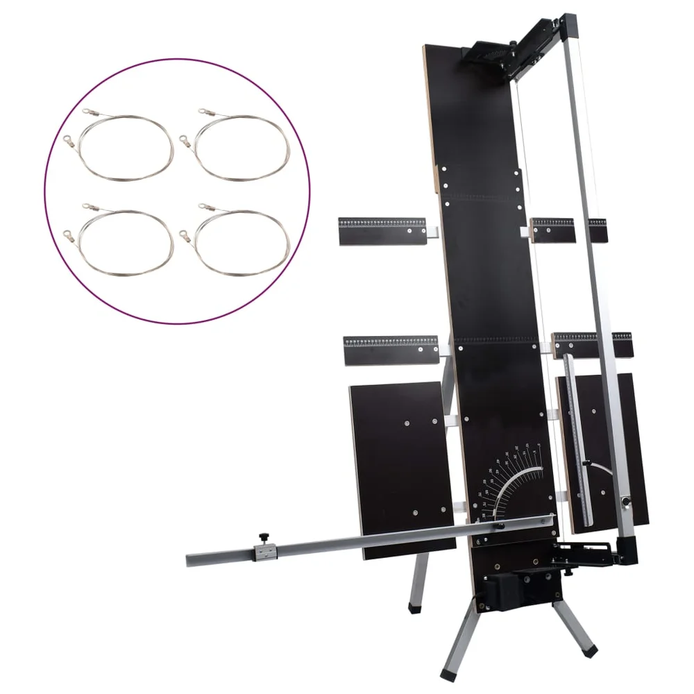 vidaXL Skumkutter med aluminiumsben 200 W v:8903089