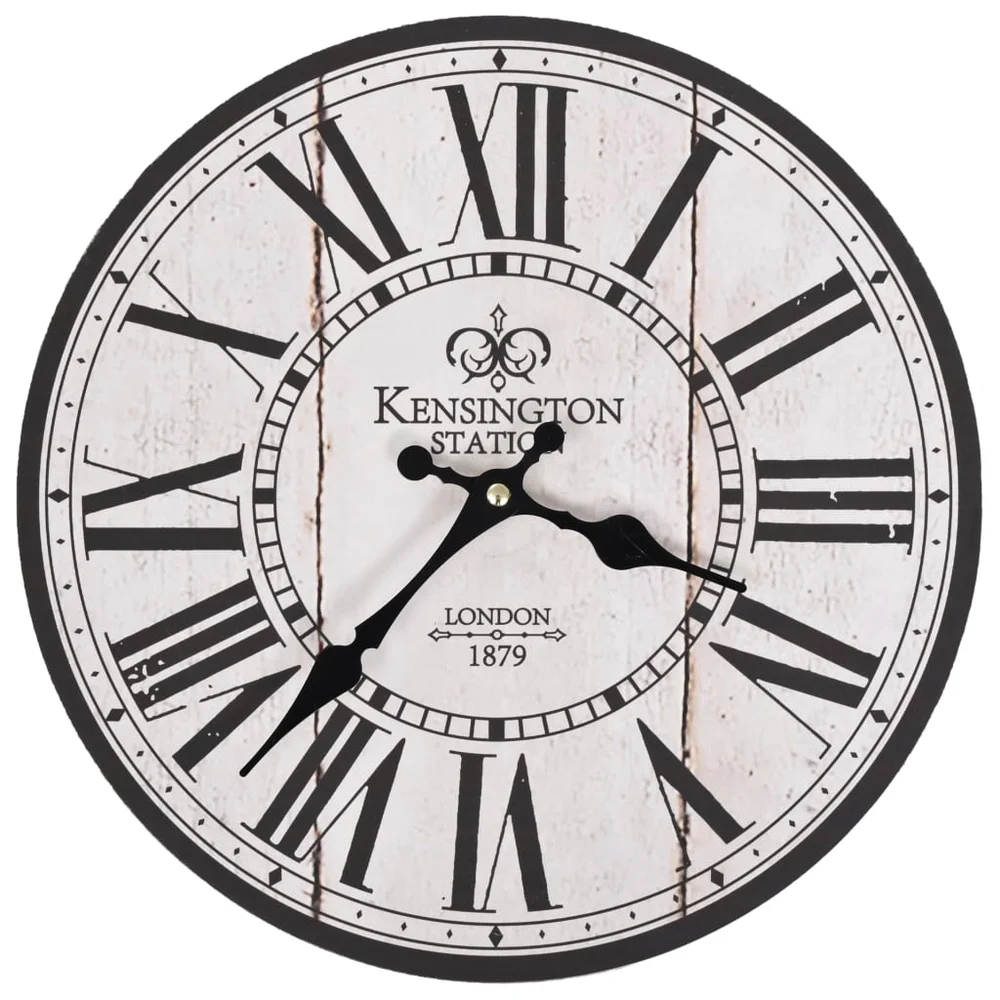 vidaXL Veggklokke gammeldags London 30 cm v:569686 vidaXL Veggklokke gammeldags London 30 cm v:569686