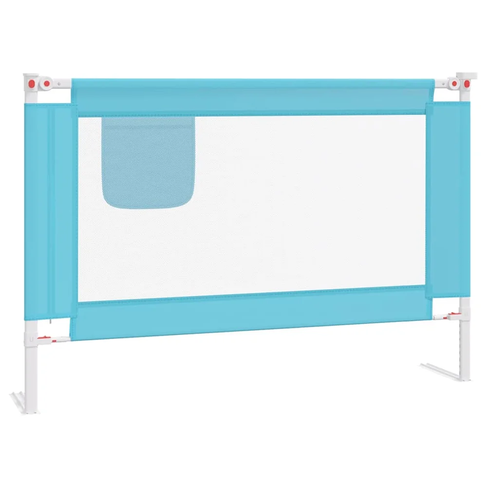 vidaXL Sengehest småbarn blå 100×25 cm stoff v:8005438 vidaXL Sengehest småbarn blå 100×25 cm stoff v:8005438
