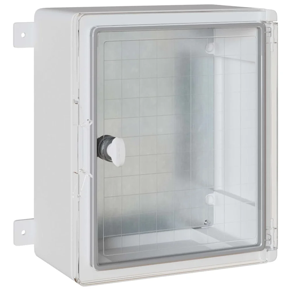 vidaXL Kontrollskap Grå 37 x 16,5 x 35 cm ABS-plast v:9054949 vidaXL Kontrollskap Grå 37 x 16,5 x 35 cm ABS-plast v:9054949
