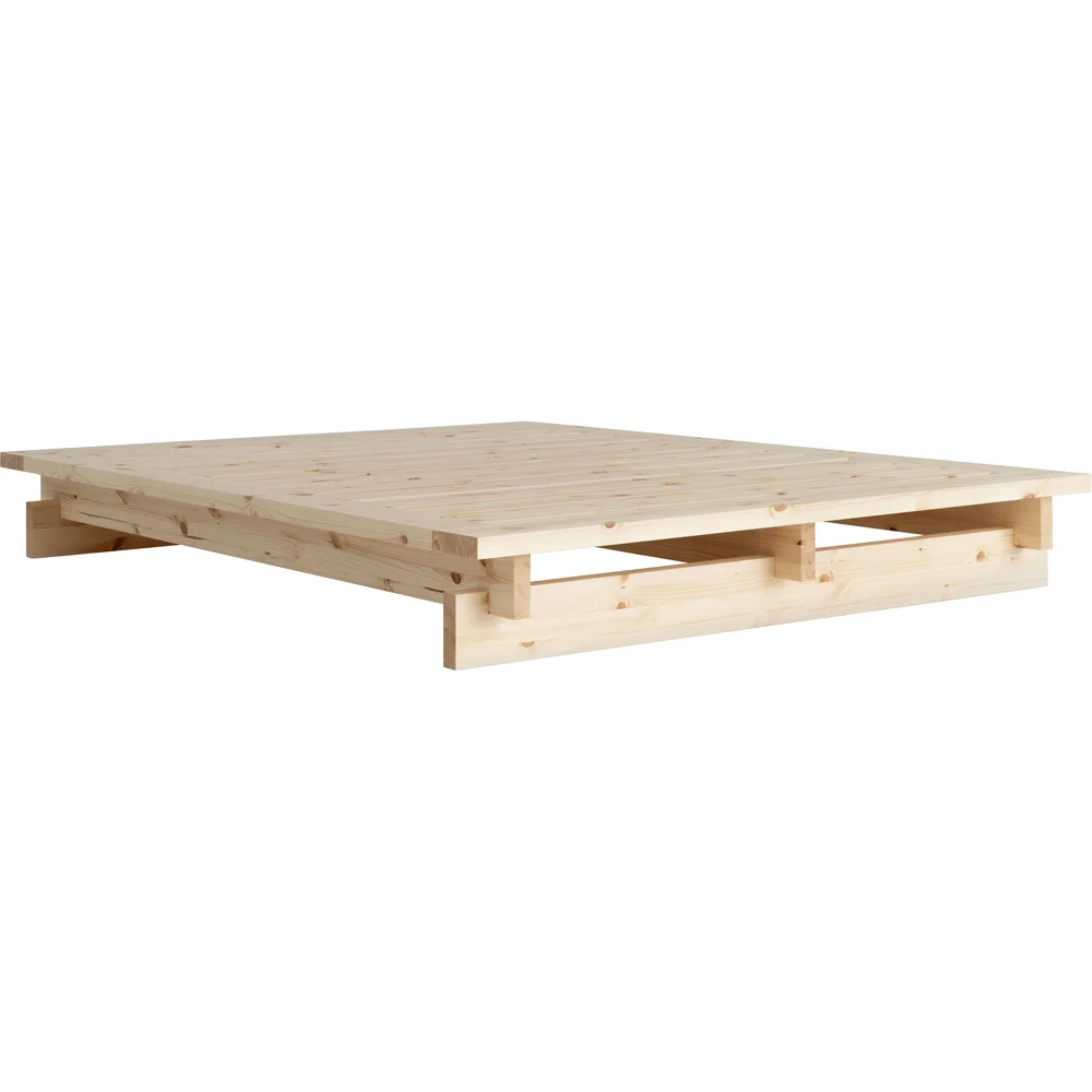 017 Aamu Bed Frame 160×200 cm, Natural v:4168543 017 Aamu Bed Frame 160×200 cm, Natural v:4168543