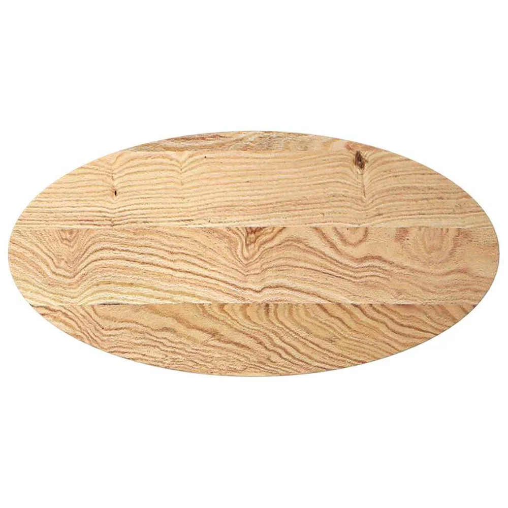 vidaXL Bordplate 100x50x4 cm oval heltre eik v:3444906 vidaXL Bordplate 100x50x4 cm oval heltre eik v:3444906