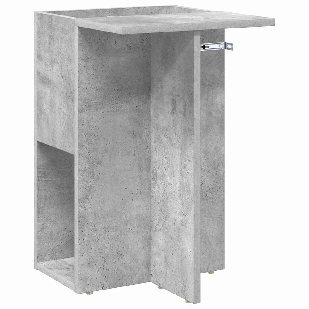 vidaXL Avlastningsbord Betonggrå 35 x 40 x 55 cm Konstruert tre v:9425474 vidaXL Avlastningsbord Betonggrå 35 x 40 x 55 cm Konstruert tre v:9425474