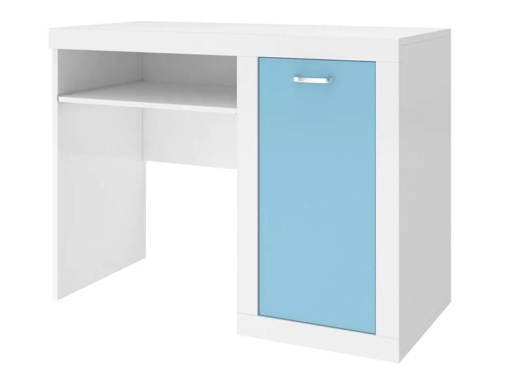 Skrivebord Tentive 102 (Hvit + Blå) v:4250092