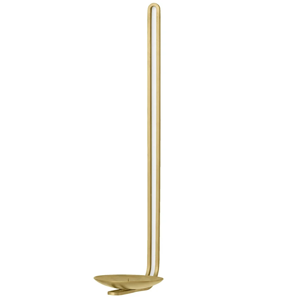 Clip Vegglysholder 34 cm, Messing v:764409 Clip Vegglysholder 34 cm, Messing v:764409