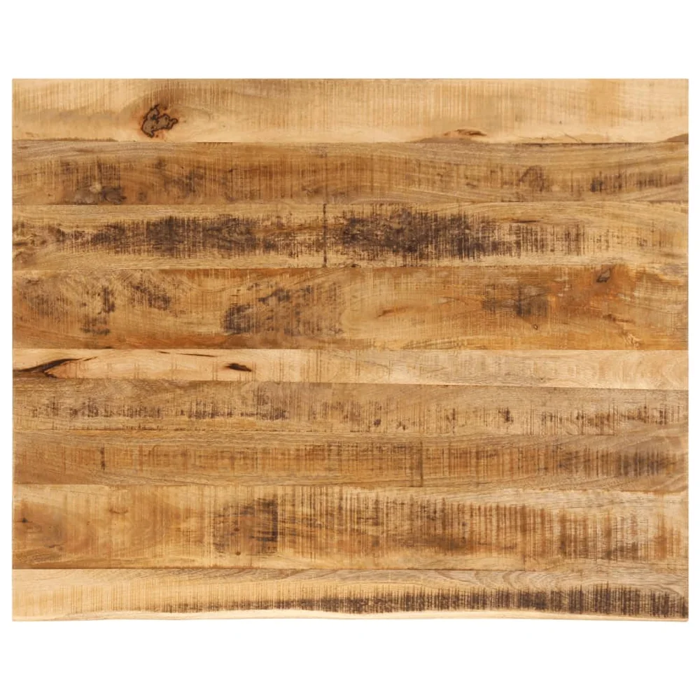 vidaXL Bordplate 100x80x2,5 cm naturlig kant grovt heltre mangotre v:1912156 vidaXL Bordplate 100x80x2,5 cm naturlig kant grovt heltre mangotre v:1912156