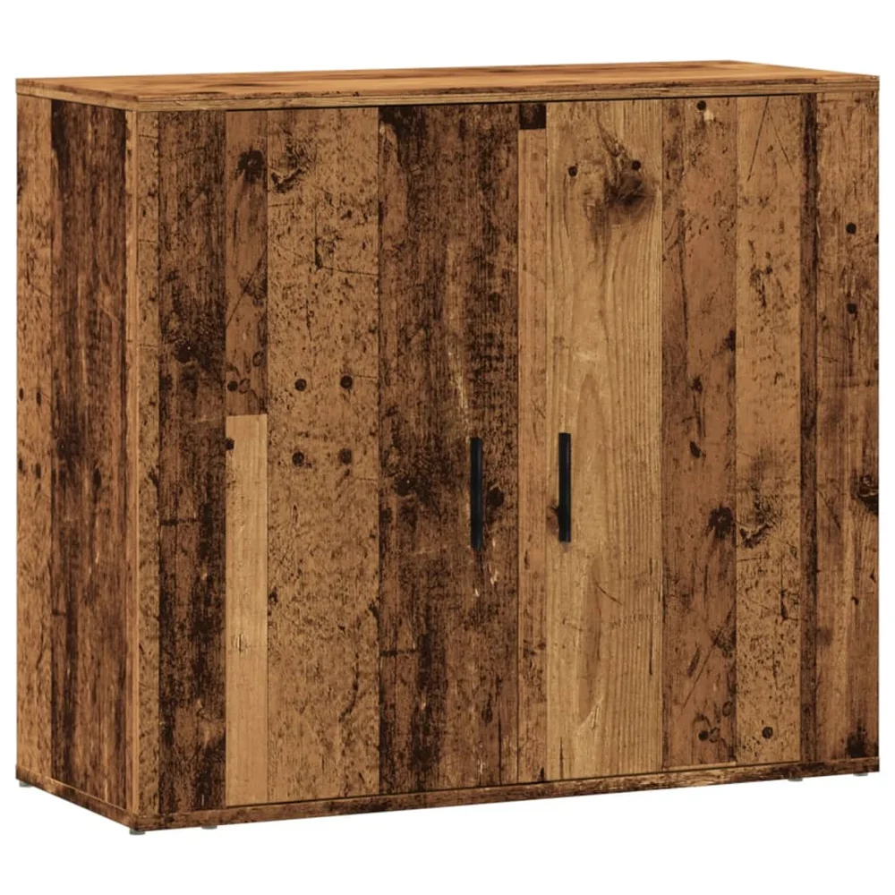 vidaXL Skjenk gammelt tre 80x33x70 cm konstruert tre v:2486168