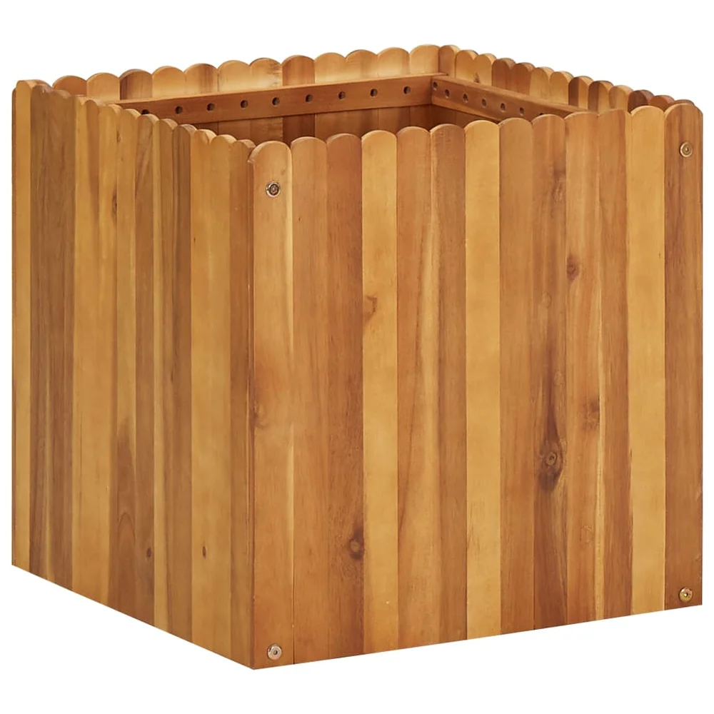 vidaXL Høybed 50x50x50 cm heltre akasie v:9309682