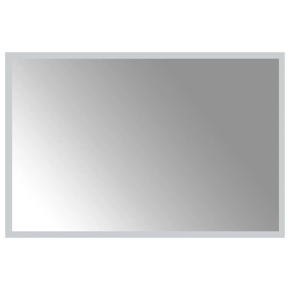vidaXL LED Badevindu med speil Gjennomsiktig 60 x 40 cm herdet glass v:5594704 vidaXL LED Badevindu med speil Gjennomsiktig 60 x 40 cm herdet glass v:5594704
