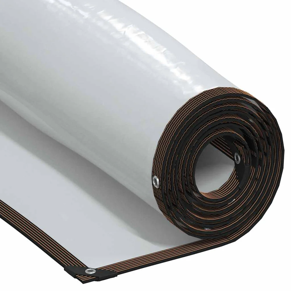 vidaXL Klar presenning med maljer 1×10 m polyetylen v:6094646 vidaXL Klar presenning med maljer 1×10 m polyetylen v:6094646