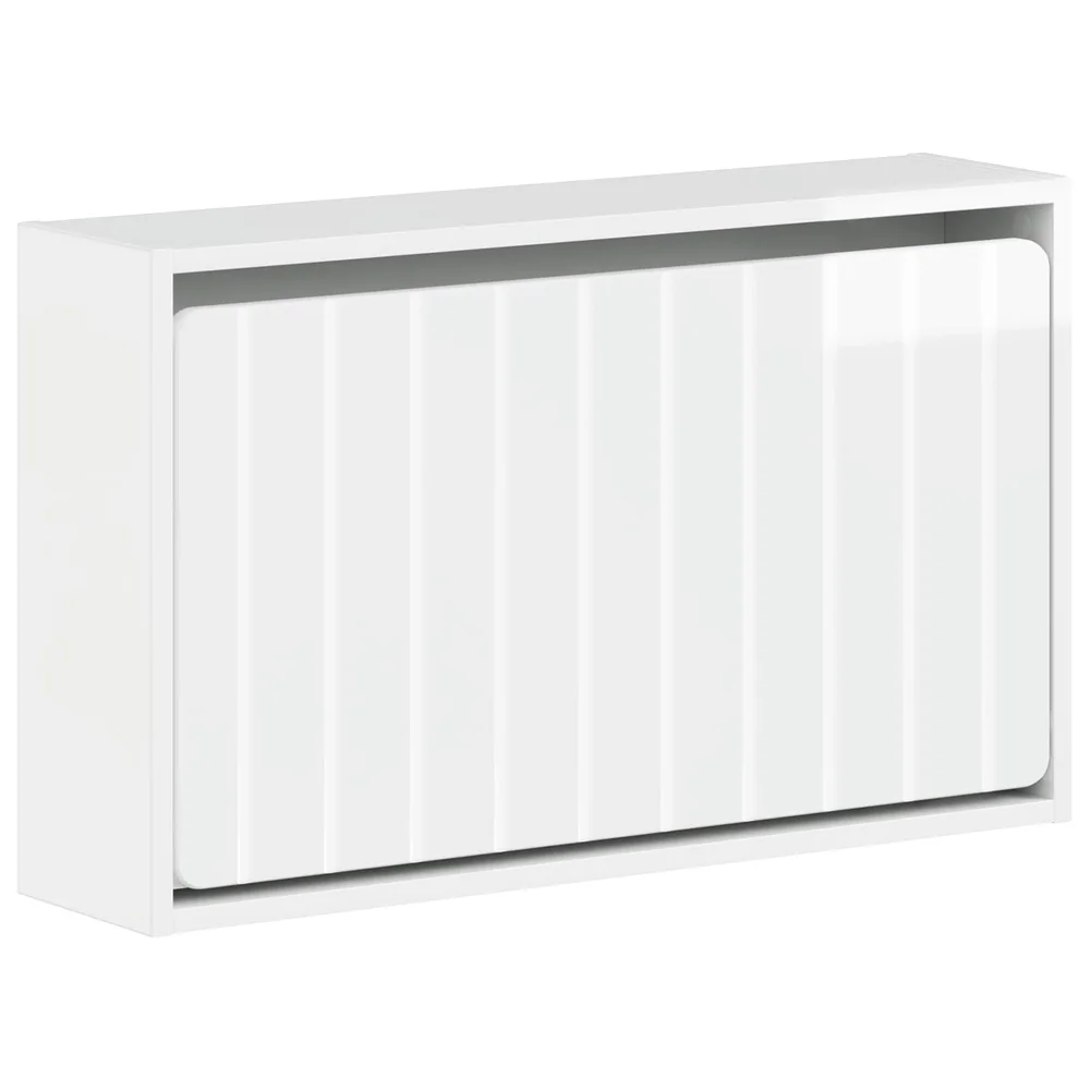 vidaXL Vegghengt skoskap ZWOLLE 71 x 17 x 43 cm Konstruert tre v:6042147