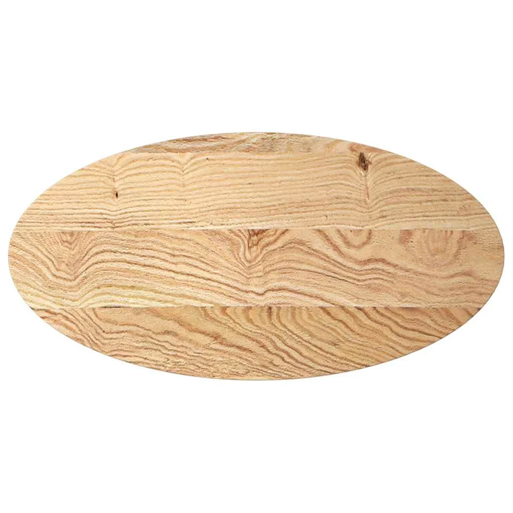 vidaXL Bordplate 100x50x2 cm oval heltre eik v:2551037 vidaXL Bordplate 100x50x2 cm oval heltre eik v:2551037
