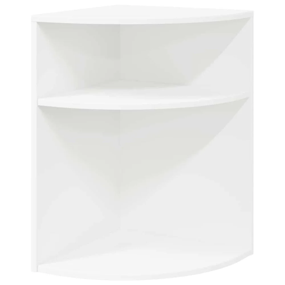 vidaXL Avlastningsbord Hvit 39,7 x 39,7 x 60 cm Konstruert tre v:2047757