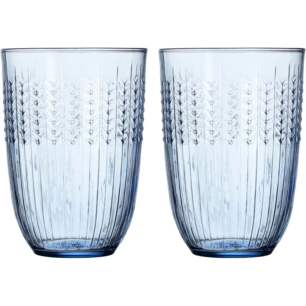 Swedish Grace Drikkeglass 37 cl 2-pk, Blå v:1672382