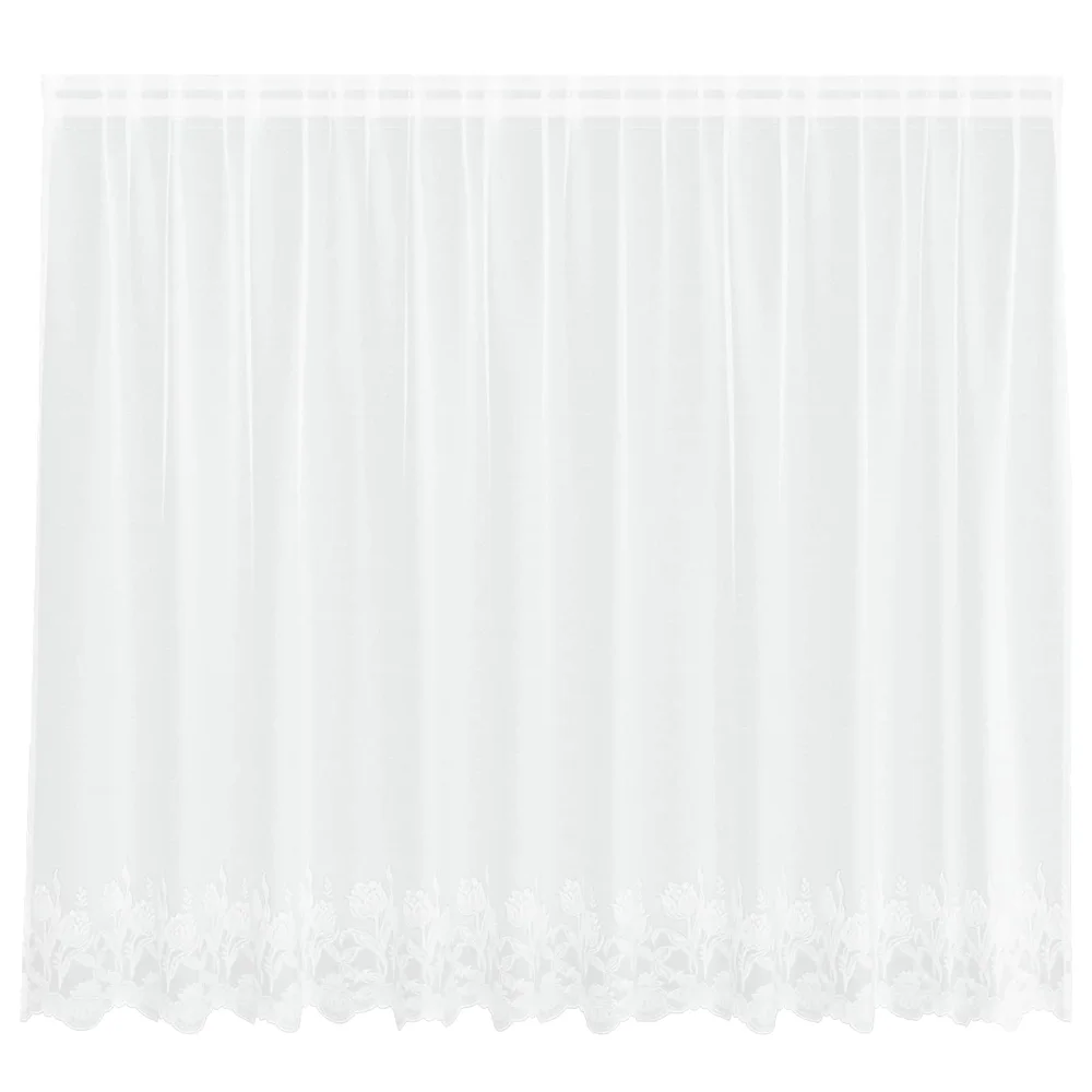 vidaXL Blondegardin Hvit 160 x 300 cm Polyester v:3677597 vidaXL Blondegardin Hvit 160 x 300 cm Polyester v:3677597