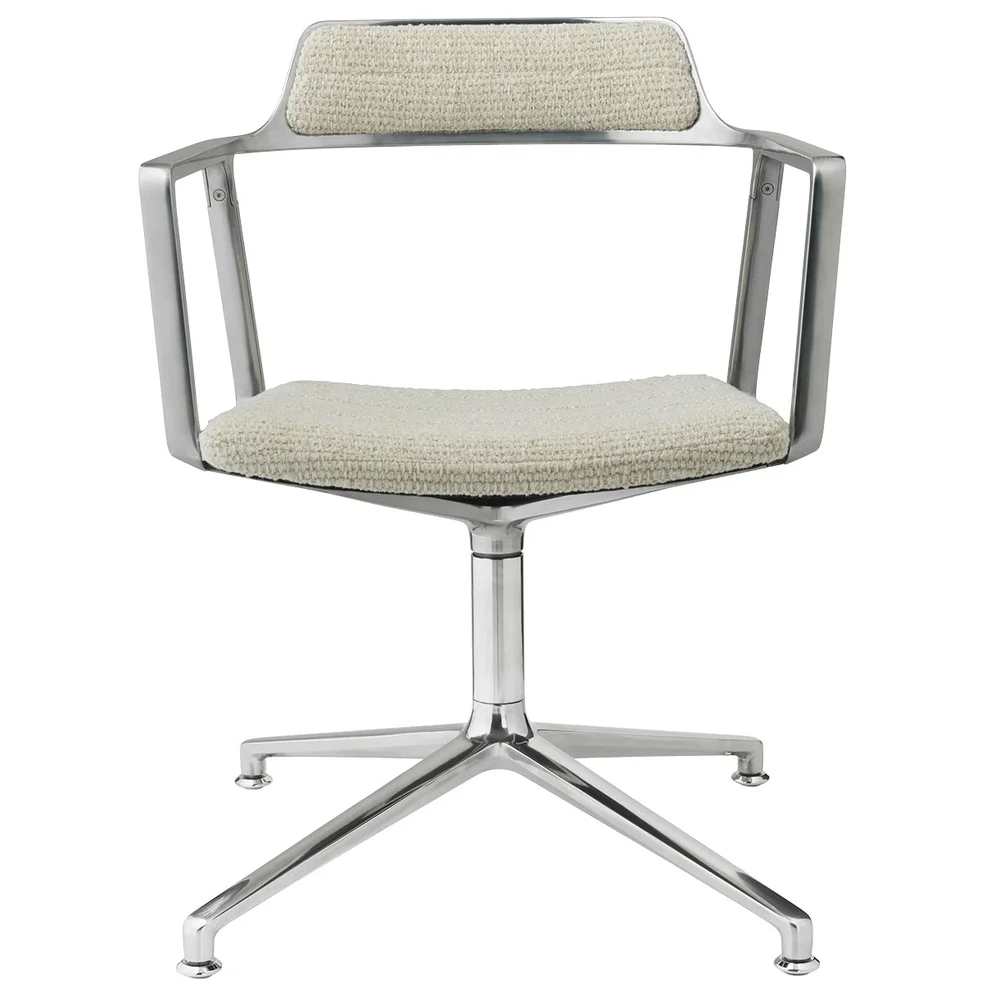 452 Svingstol Med Føtter, Wavy Off-white v:9846444 452 Svingstol Med Føtter, Wavy Off-white v:9846444