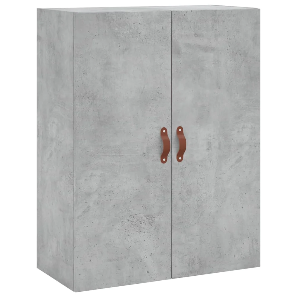 vidaXL Veggskap betonggrå 69,5x34x90 cm v:3133765