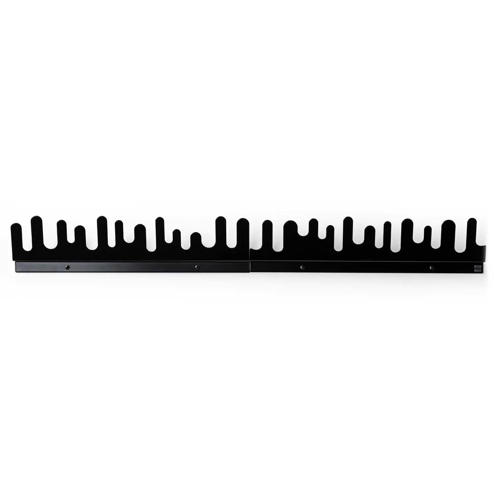Wave Knaggrekke 2-pk, Sort v:3855828 Wave Knaggrekke 2-pk, Sort v:3855828