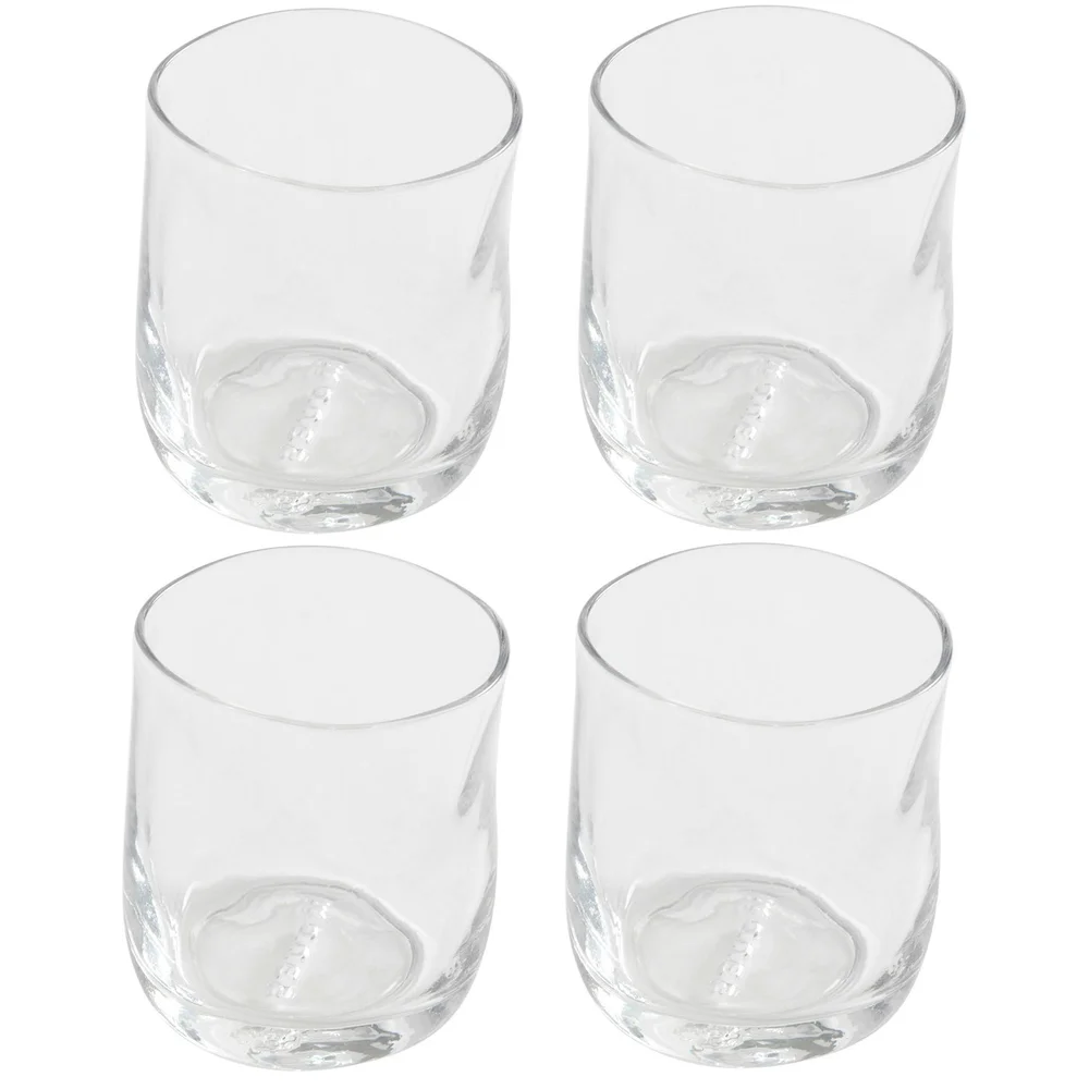 Furo Drikkeglass Klar 4-pk, H9 cm v:5011946 Furo Drikkeglass Klar 4-pk, H9 cm v:5011946