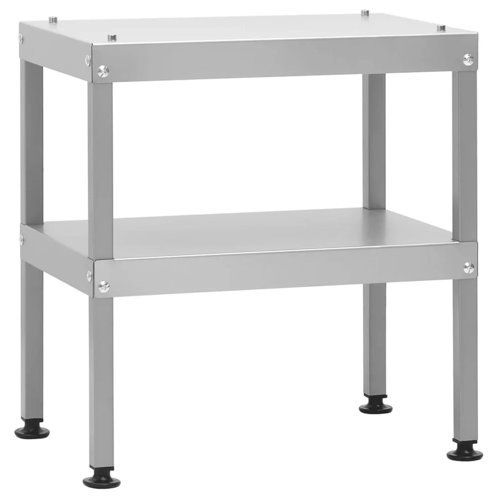 vidaXL Bord for røykgrill 40x28x44,5 cm galvanisert stål v:5683929 vidaXL Bord for røykgrill 40x28x44,5 cm galvanisert stål v:5683929