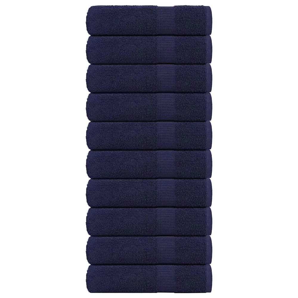 vidaXL Badehåndklær FROGN 10 stk marineblå 100×150 cm 360 gsm v:1346233 vidaXL Badehåndklær FROGN 10 stk marineblå 100×150 cm 360 gsm v:1346233