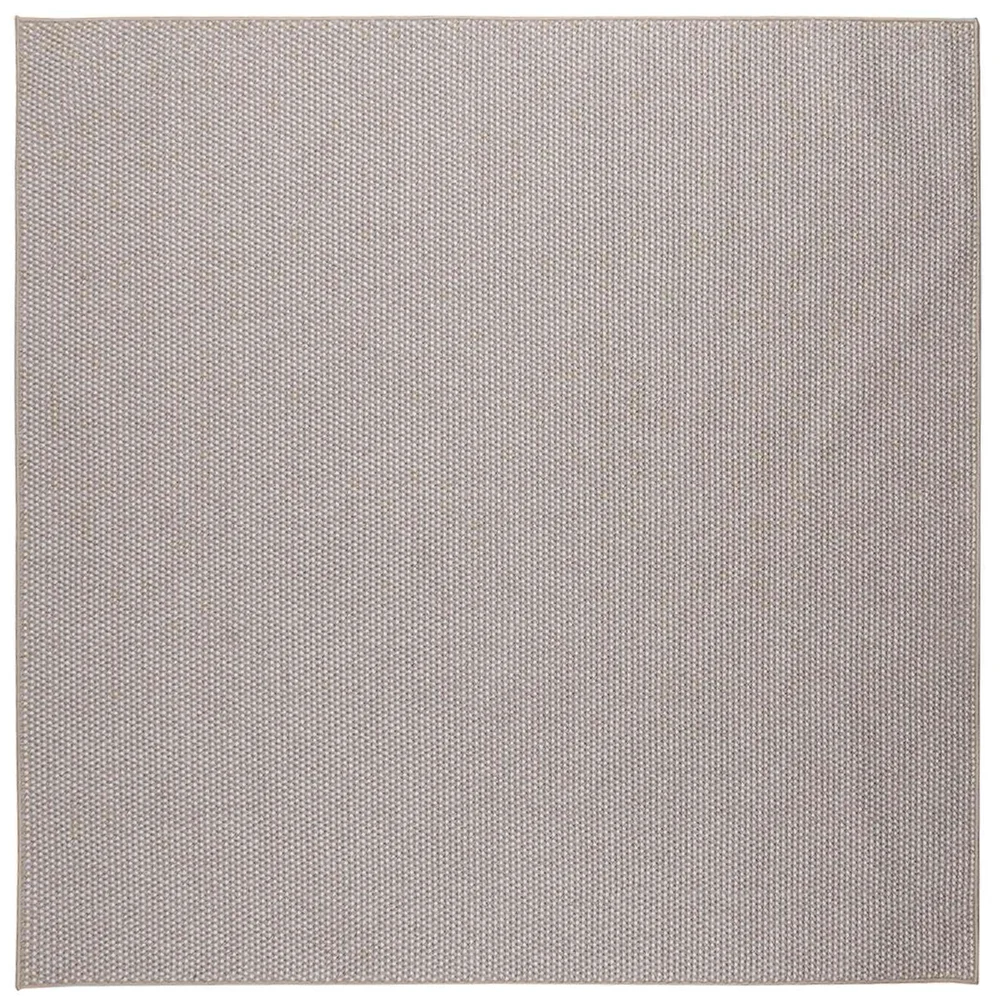 vidaXL Innendørs teppe LUGO Krem og Taupe 240 x 240 cm Polyester v:9305217