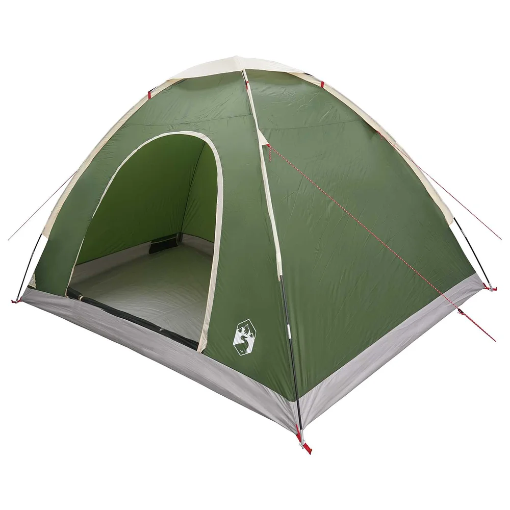 vidaXL Camping Telt 4-personers Grønn 185T Polyester med PU belegg v:4693804 vidaXL Camping Telt 4-personers Grønn 185T Polyester med PU belegg v:4693804