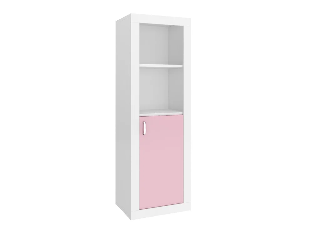 Bokhylle Tentive 105 (Hvit + Rosa) v:9598993 Bokhylle Tentive 105 (Hvit + Rosa) v:9598993