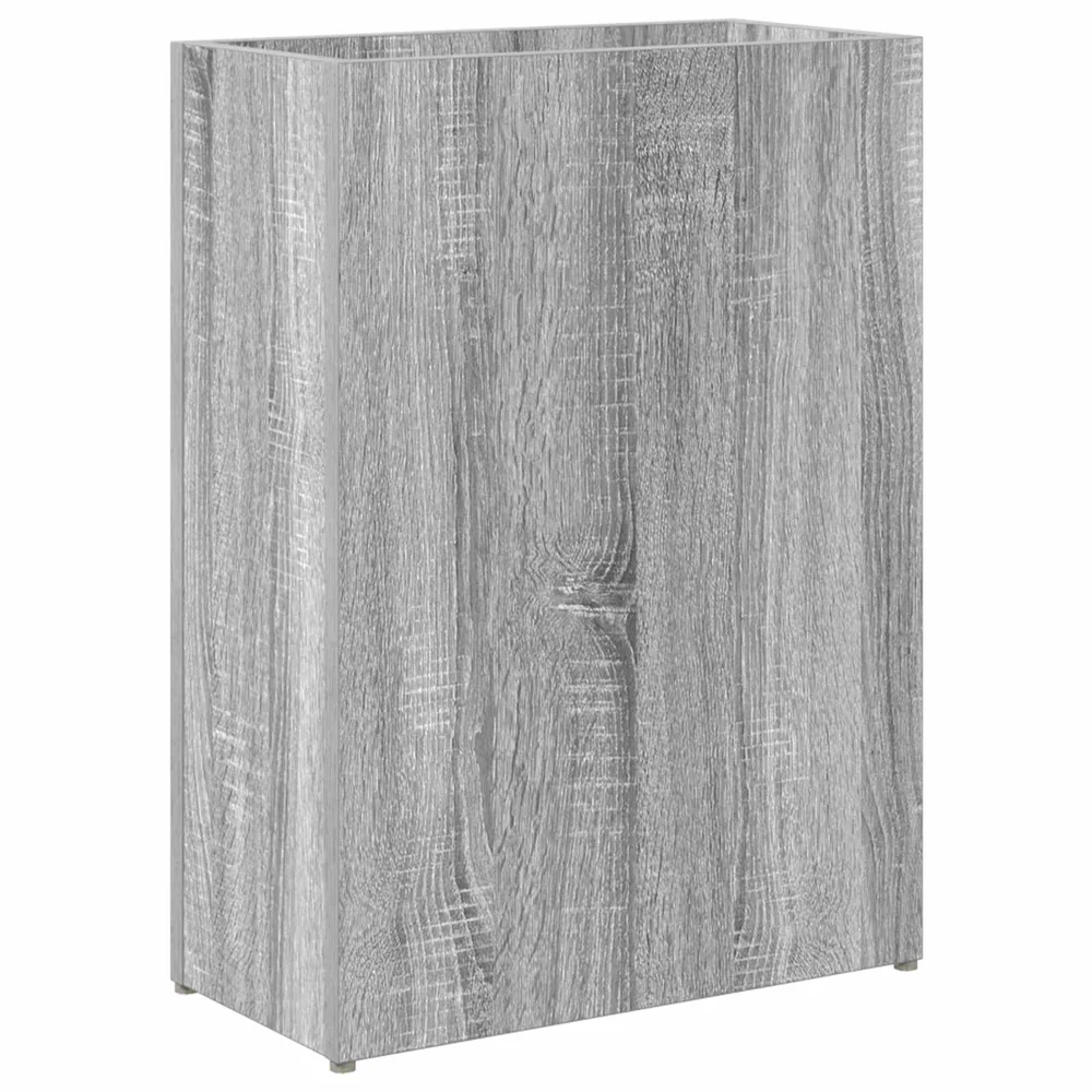 vidaXL Parasollstativ Grå Sonoma 40 x 20 x 55,5 cm Konstruert tre v:9573325