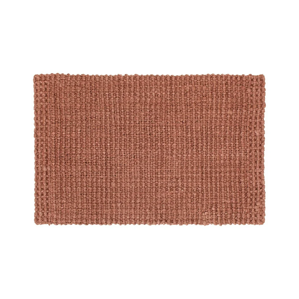 Jute Dørmatte 60×90 cm, Old Rose v:3714671 Jute Dørmatte 60×90 cm, Old Rose v:3714671